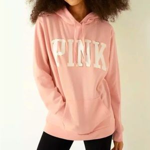 Pink “Pink by Victoria Secret” hoodie. New with tags. Size XXl.